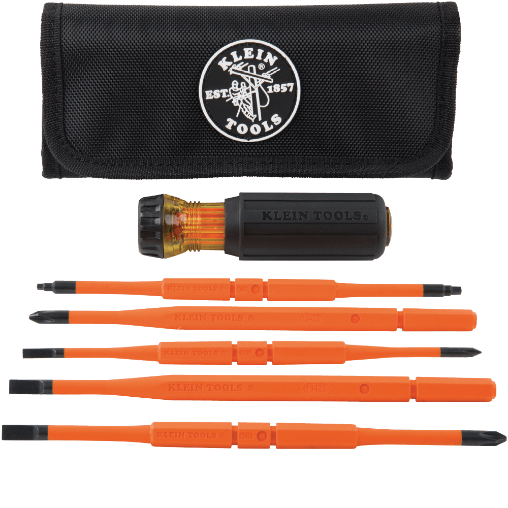 Klein Tools 32288 Insulated Interchangeable Screwdriver Set